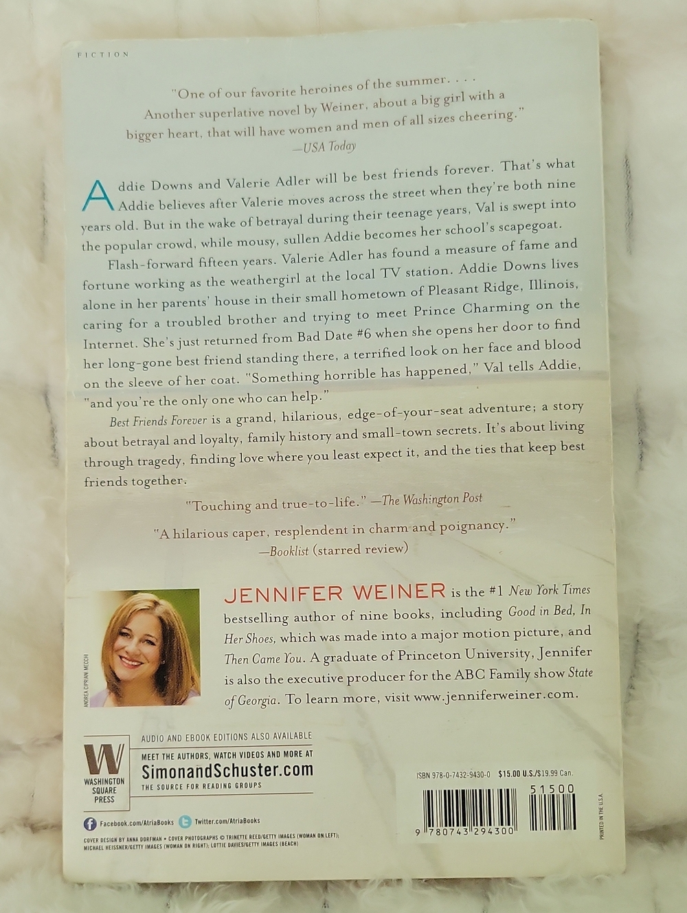 Best Friends Forever Book Jennifer Weiner - Picture 2 of 3